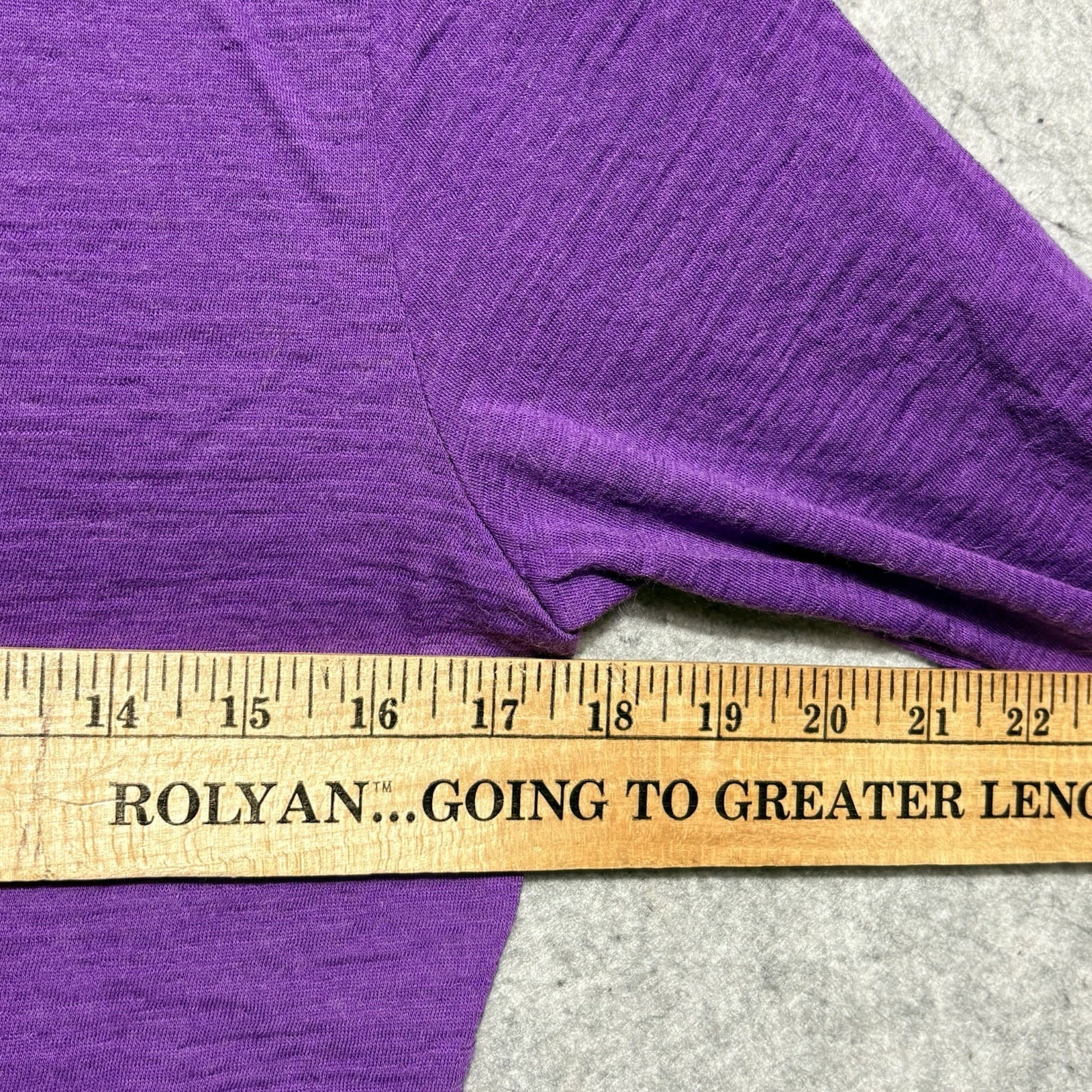 Appalachian Gear Co Alpaca Tencel Hoodie Women's Xs Purple Usa Peruvian Alpaca — image 6 of 8